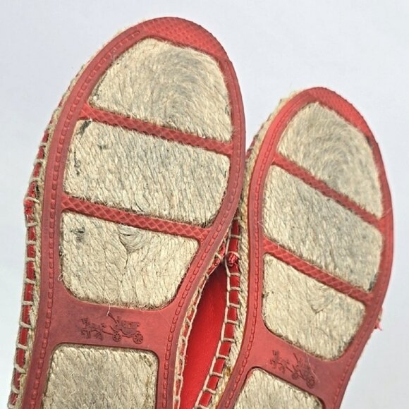 ⭐️Host pick | Coach Red Flats - Picture 10 of 13